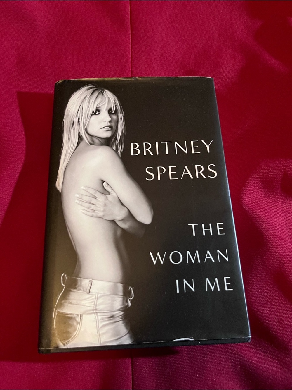 The Woman in Me Hardcover Book - Black Cover